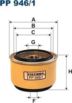 Filtron PP946/1 - Degvielas filtrs ps1.lv