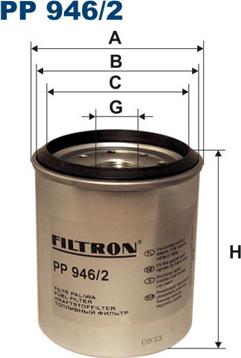 Filtron PP946/2 - Degvielas filtrs ps1.lv