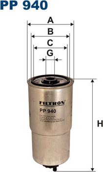 Filtron PP940 - Degvielas filtrs ps1.lv