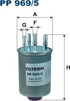 Filtron PP969/5 - Degvielas filtrs ps1.lv