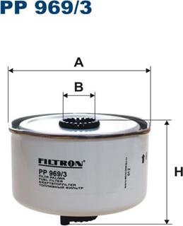 Filtron PP969/3 - Degvielas filtrs ps1.lv