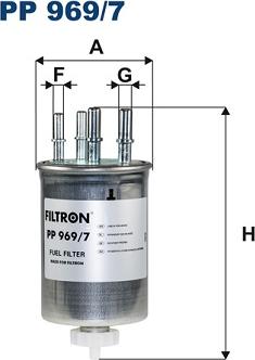 Filtron PP 969/7 - Degvielas filtrs ps1.lv