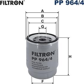 Filtron PP 964/4 - Degvielas filtrs ps1.lv