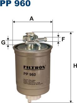 Filtron PP960 - Degvielas filtrs ps1.lv