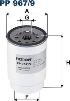 Filtron PP 967/9 - Degvielas filtrs ps1.lv