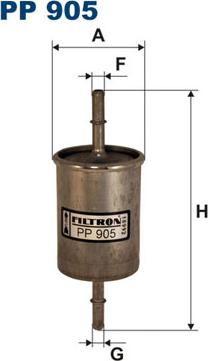 Filtron PP905 - Degvielas filtrs ps1.lv