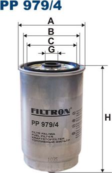 Filtron PP979/4 - Degvielas filtrs ps1.lv