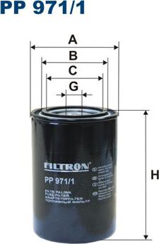 Filtron PP971/1 - Degvielas filtrs ps1.lv