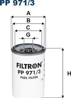 Filtron PP971/3 - Degvielas filtrs ps1.lv