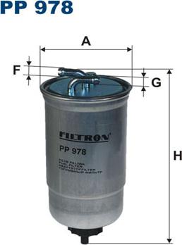 Filtron PP978 - Degvielas filtrs ps1.lv