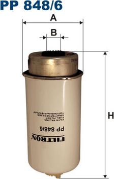 Filtron PP848/6 - Degvielas filtrs ps1.lv