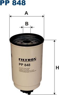 Filtron PP848 - Degvielas filtrs ps1.lv