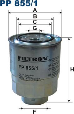 Filtron PP855/1 - Degvielas filtrs ps1.lv