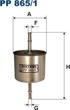 Filtron PP865/1 - Degvielas filtrs ps1.lv