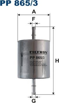 Filtron PP865/3 - Degvielas filtrs ps1.lv