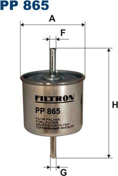 Filtron PP865 - Degvielas filtrs ps1.lv