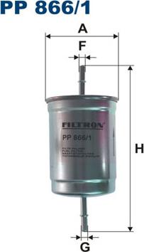 Filtron PP866/1 - Degvielas filtrs ps1.lv