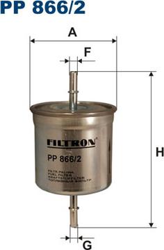 Filtron PP866/2 - Degvielas filtrs ps1.lv