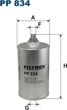 Filtron PP834 - Degvielas filtrs ps1.lv