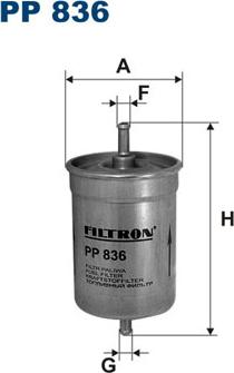 Filtron PP836 - Degvielas filtrs ps1.lv