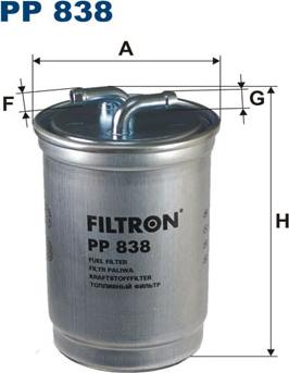 Filtron PP838 - Degvielas filtrs ps1.lv