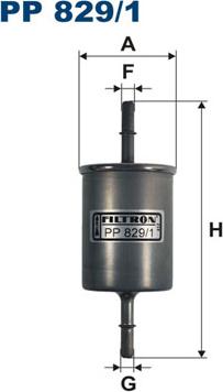 Filtron PP829/1 - Degvielas filtrs ps1.lv