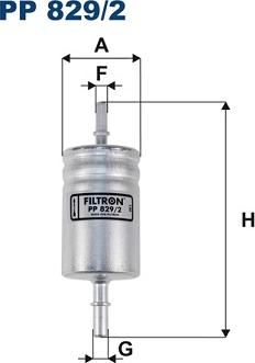 Filtron PP 829/2 - Degvielas filtrs ps1.lv