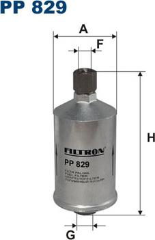 Filtron PP829 - Degvielas filtrs ps1.lv