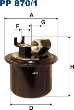 Filtron PP870/1 - Degvielas filtrs ps1.lv