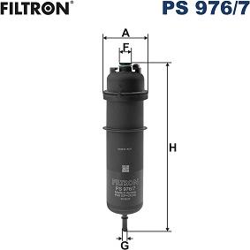 Filtron PS 976/7 - Degvielas filtrs ps1.lv