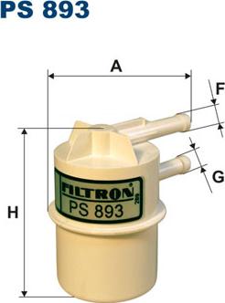 Filtron PS893 - Degvielas filtrs ps1.lv