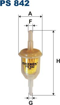 Filtron PS842 - Degvielas filtrs ps1.lv