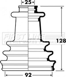 First Line FCB6106 - Putekļusargs, Piedziņas vārpsta ps1.lv