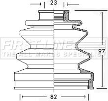 First Line FCB2288 - Putekļusargs, Piedziņas vārpsta ps1.lv