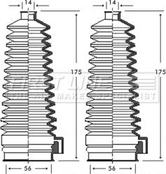 First Line FSG3235 - Putekļusargu komplekts, Stūres iekārta ps1.lv