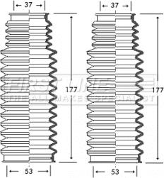 First Line FSG3223 - Putekļusargu komplekts, Stūres iekārta ps1.lv