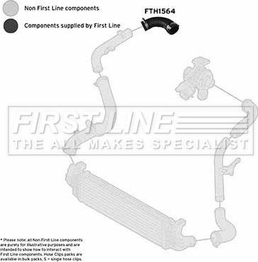 First Line FTH1564 - Pūtes sistēmas gaisa caurule ps1.lv