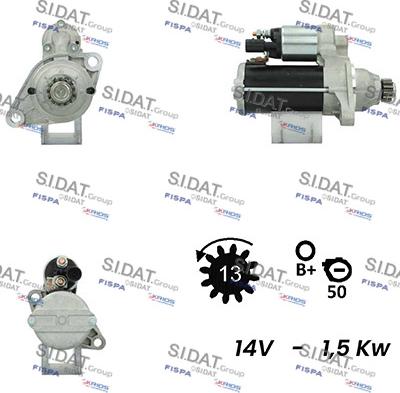 Fispa S12BH0351A2 - Starteris ps1.lv