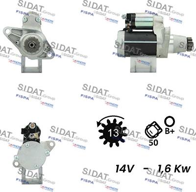 Fispa S12DE0584A2 - Starteris ps1.lv