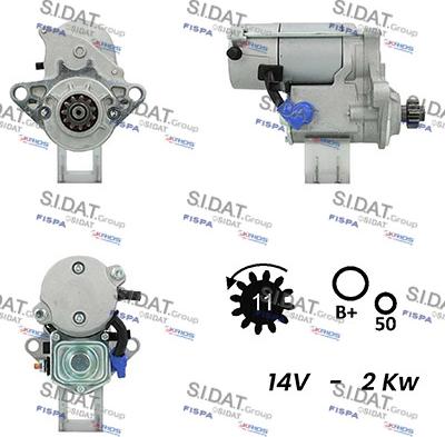 Fispa S12DE0180A2 - Starteris ps1.lv