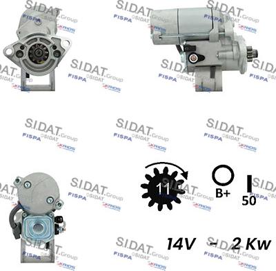 Fispa S12DE0300A2 - Starteris ps1.lv