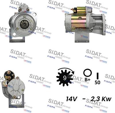 Fispa S12HT0539A2 - Starteris ps1.lv