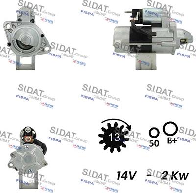 Fispa S12MH0405 - Starteris ps1.lv