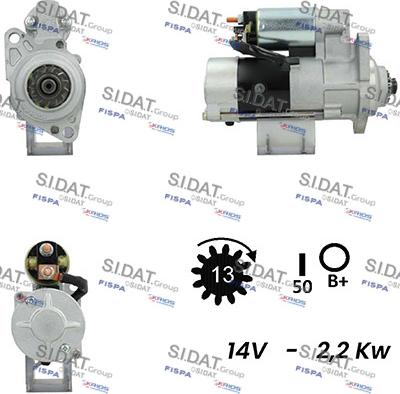 Fispa S12MH0413A2 - Starteris ps1.lv