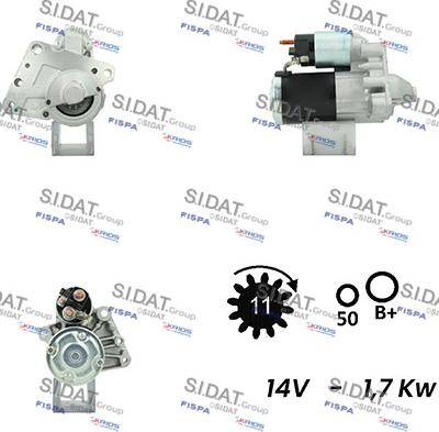 Fispa S12MH0014A2 - Starteris ps1.lv