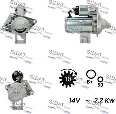 Fispa S12VA0021A2 - Starteris ps1.lv