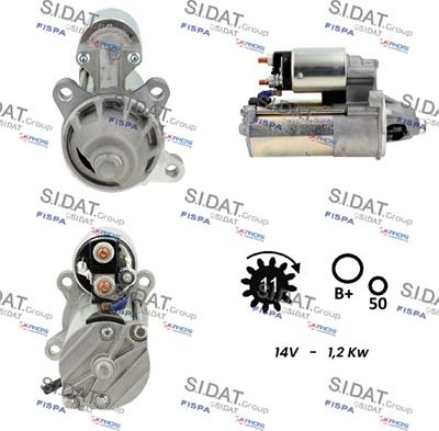 Fispa S12VS0696 - Starteris ps1.lv