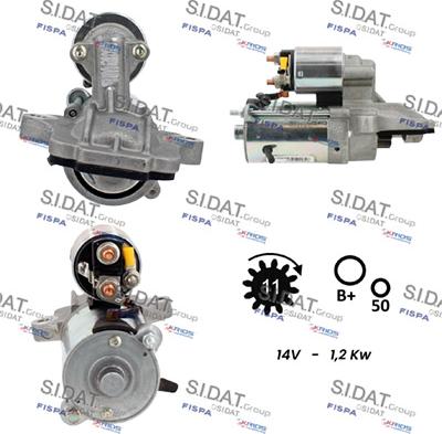 Fispa S12VS0803A2 - Starteris ps1.lv