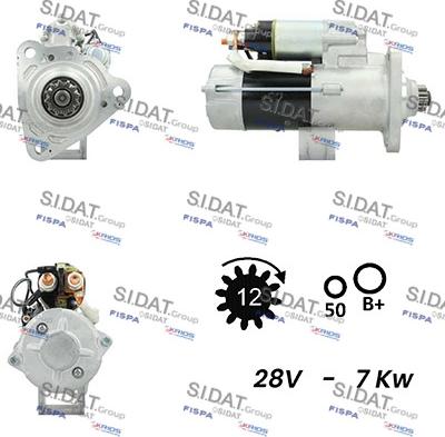 Fispa S24MH0071A2 - Starteris ps1.lv