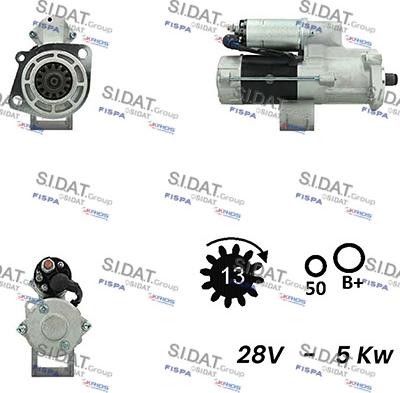 Fispa S24NK0030A2 - Starteris ps1.lv